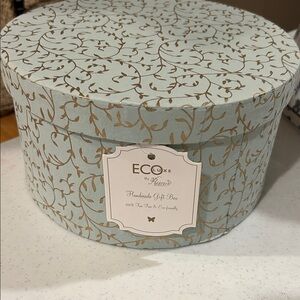 Handmade Gift Box - Blue and Gold